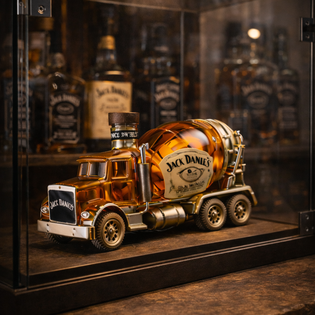 Butelka de whisky Jack Daniel's - Edição Truck