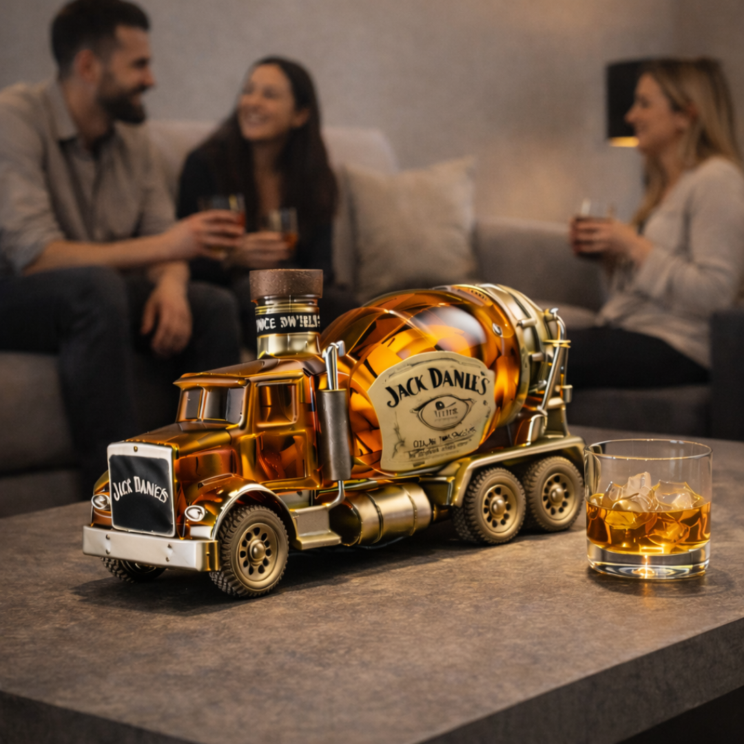 Butelka de whisky Jack Daniel's - Edição Truck