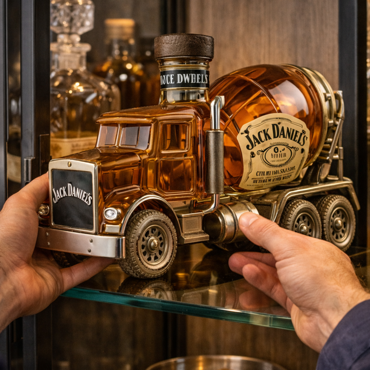 Butelka de whisky Jack Daniel's - Edição Truck
